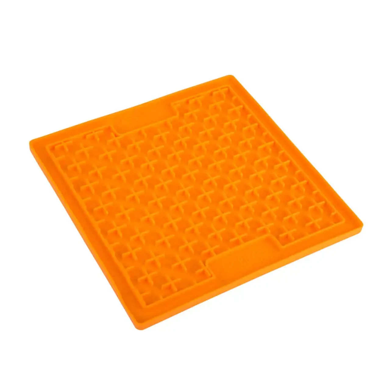 LickiMat Slikkemåtte 28 x 28 cm Grøn - aktiveringsmåtte til hunde